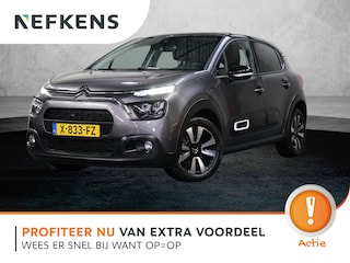 Citroën C3 1.2 110PK Feel Edition | AUTOMAAT | AppleCarplay/AndroidAuto | LED | Cruise Control | Privacy Glass | Navigatie | 17"LMV | Isofix | Two-Tone | Parkeersensoren |