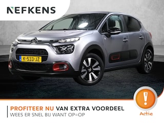 Citroën C3 1.2 85PK C-Series | Uniek! | AppleCarplay/AndroidAuto | Led Koplampen | Cruise Control | Privacy Glass | Navigatie | 17"LMV | Isofix | Trekhaak | Privacy Glass | Parkeersensoren |