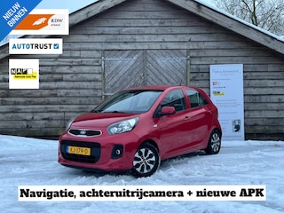 Kia Picanto 1.0 CVVT EconomyPlusLine | Airco | Navi | Camera | Elektr. Ramen | Nieuwe APK | Leuke auto!!!