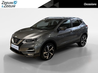 Nissan Qashqai 1.3 DIG-T Tekna 140PK | 1ste eigenaar | Cruise Control | Climate Control | Navigatie | Apple Carplay | Stoel- en voorruitverwarming | 19'' Lichtmetalen velgen | Panorama dak | Dode hoek detectie | 360 camera | Parkeersensoren voor & achter |