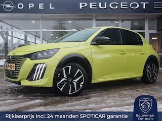 Peugeot 208 GT EV 51kWh 156pk, Rijklaarprijs, Alcantara bekleding Stoelverwarming Adaptieve cruise control 360° Camera