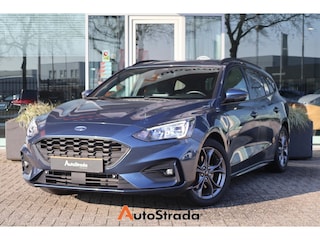 Ford Focus Wagon 1.0 ST-Line 155pk | Dodehoek | ACC | Climate | Virtual | Trekhaak | Camera | LED | Navigatie