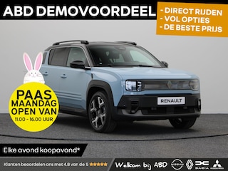 Renault 4 comfort range techno 52 kWh | 17% Bijtelling | Elek. bedienbare achterklep | Stoel- en stuurwielverwarming | Active driver assist |