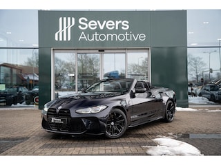 BMW 4-serie Cabrio M4 xDrive Competition l Indiviual Carbonschwarz l Stoelventilatie l Driving Assistant Professional l Head up l Laserlight l