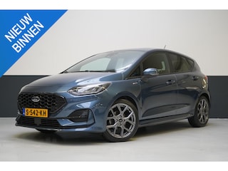 Ford Fiesta 1.0 EcoBoost Hybrid ST-Line | Carplay | Stoelverwarming | Stuurverwarming | Sportstuur | Privacy glass