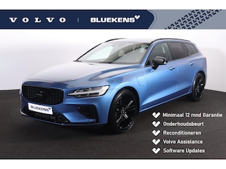Volvo V60 T8 Recharge AWD R-Design - IntelliSafe Assist & Surround - Adaptieve LED koplampen - Parkeercamera achter - Verwarmde voorstoelen, stuur & achterbank - Parkeersensoren voor & achter - Elektr. bedienb. bestuurdersstoel met geheugen - Drive modes - Apple CarPlay & Android Auto - DAB - Elektr. bedienb. achterklep incl. sensorsturing - Extra getint glas - 19' LMV