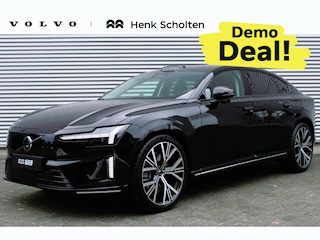 Volvo ES90 Single Motor Extended Range Ultra 92 kWh | Elektrochromatisch Panoramadak | Actieve luchtvering met FOUR-C | Chrome Pack | Hogeresolutie Pixel-Lampen | Bowers & Wilkins Audiosysteem | 22" 5-Y-spaaks Glossy Black Diamond Cut | 4-Zone Electronic Climate Control | Soft Close | 360°-camera met 3D-weergave | Volvo Guard Alarm | BLIS™ (Blind Spot Information System) | Elektrisch Verstelbare Stuurkolom | Head-up Display | Massagefunctie Voorstoelen | Voorstoelen Verwarmbaar | Achterbank Verwarmbaar | Stuurverwarming | Stoelventilatie