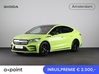 Skoda Enyaq Coupé iV 80 RS 299pk | Panoramadak | Elektrisch verstelbare stoelen met geheugen | Verwarmbare voorstoelen en achterbank |