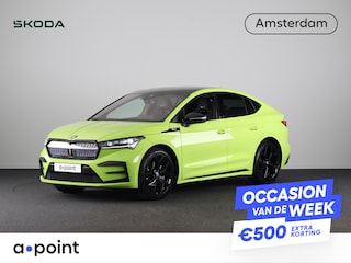 Skoda Enyaq Coupé iV 80 RS 299pk | Panoramadak | Elektrisch verstelbare stoelen met geheugen | Verwarmbare voorstoelen en achterbank |