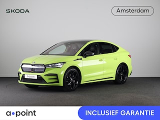 Skoda Enyaq Coupé iV 80 RS 299pk | Panoramadak | Elektrisch verstelbare stoelen met geheugen | Verwarmbare voorstoelen en achterbank |