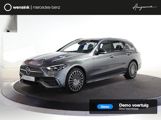 Mercedes-Benz C-klasse Estate 300e Business Solution AMG | Panoramaschuifdak | Burmester | Rijassistentiepakket | DIGITAL LIGHT | Trekhaak |