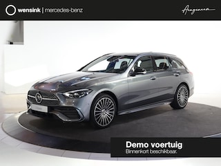 Mercedes-Benz C-klasse Estate 300e Business Solution AMG | Panoramaschuifdak | Burmester | Rijassistentiepakket | DIGITAL LIGHT | Trekhaak |
