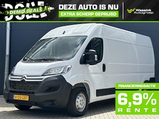 Citroën Jumper 3,5T L3H2 2.2 BlueHDi 140pk | DEMO DEAL | Navigatie | Climate control | Apple Carplay & Android Auto | Parkeersensoren achter | 2500kg