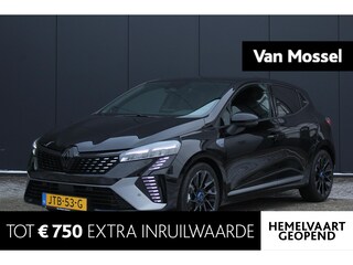 Renault Clio 1.6 E-Tech Full Hybrid 145Pk esprit Alpine | Navigatie | Apple & Android Carplay | Parkeersensoren Voor & Achter + 360 Camera | Climate Control | Premium Bose Geluidsysteem | Stoel en Stuurverwarming | Keyless Entry | Adaptieve Cruise Control |