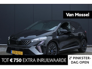 Renault Clio 1.6 E-Tech Full Hybrid 145Pk esprit Alpine | Navigatie | Apple & Android Carplay | Parkeersensoren Voor & Achter + 360 Camera | Climate Control | Premium Bose Geluidsysteem | Stoel en Stuurverwarming | Keyless Entry | Adaptieve Cruise Control |