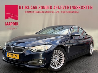 BMW 4-serie Cabrio BWJ 2014 428i High 245 PK Executive TREKHAAK | FULL LED | STOELVERW. | NEK VERW. | LEDER | CARPLAY + ANDROID | NAVI | CLIMA | CRUISE | LMV | PDC