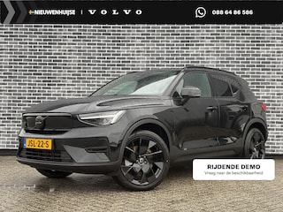 Volvo EX40 Single Motor Extended Range Plus Black Ed. 82 kWh | BLIS | Adaptieve Cruise Control | Harman Kardon Audio | Parkeersensoren voor + achter | Parkeercamera | 20" velgen | Stoelverwarming  | Stuurwielverwarming | Warmtepomp |