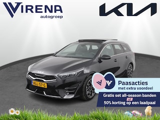 Kia Ceed Sportswagon 1.5 T-GDi GT-Line Automaat - Kantel/schuifdak - Navigatie - Adaptive Cruisecontrol - Achteruitrijcamera - Parkeersensoren - - Fabrieksgarantie tot 04-2032 of 150.000 km