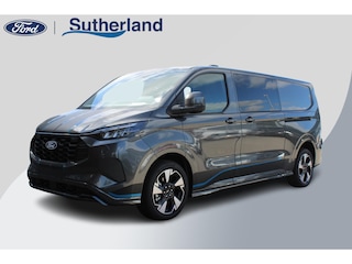 Ford Transit Custom 320 2.5 PHEV L2H1 Sport DC | 233pk |  Dubbele Cabine | Dubbele zijschuifdeur | Inklapbare trekhaak | 19 inch lichtmetalen Sport velgen (mat zwart) | Verwarmbaar stuurwiel | Navigatie systeem