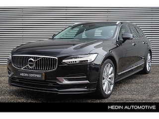 Volvo V90 2.0 T4 190pk Automaat Inscription | Lederen bekleding | Stoel- + stuurverwarming | Camera | Elektrische achterklep | Trekhaak | Memory | Keyless | Stoelventilatie