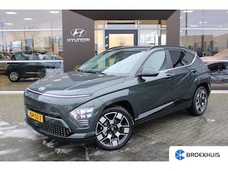 Hyundai Kona Premium 65.4 kWh | Wit leder | 360 camera | Elektrische bedienbare voorstoelen |