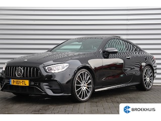 Mercedes-Benz E-klasse Coupé 200 4MATIC 197PK AMG LINE AUTOMAAT / NAVI / LEDER / CLIMA / FULL-LED / PDC / 20" LMV / CAMERA / KEYLESS / PANO. DAK / LUCHTVERING / BURMESTER / ORG. NL. / 1E EIGENAAR / NIEUWSTAAT !