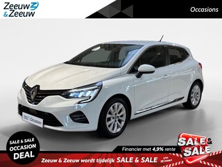 Renault Clio 90PK TCe Intens | Trekhaak | Climate Control | Camera | Parkeersensoren | Cruise Control | Apple CarPlay/Android Auto | Lichtmetalen Velgen | Full LED | Licht & Regen Sensor |