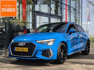 Audi A3 Sportback 40 TFSI e S-LINE | TURBOBLAUW | Panoramadak | LED | Cruise Control | Climate Control | Parkeer assistent | Parkeersensoren + Camera