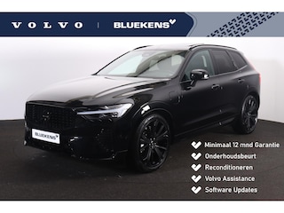Volvo XC60 T6 Recharge AWD Plus Black Edition - Luchtvering - Panorama/schuifdak - IntelliSafe Assist & Surround - 360º Camera - Harman/Kardon audio - Adaptieve LED koplampen - Verwarmde voorstoelen, stuur & achterbank - Parkeersensoren voor & achter - Elektr. bedienb. voorstoelen met geheugen - Head up display - Draadloze tel. lader - Extra getint glas - 21' LMV