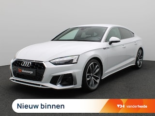 Audi A5 Sportback 40 TFSI Launch edition Sport 190PK S-Tronic S-Line, 15.798KM, Head-Up Display, 19" LM Velgen, Adaptieve Cruise Controle, Keyless, Navi, Clima, Side Assist, Achteruitrijcamera, Elektr. Achterklep