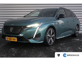 Peugeot 308 SW 1.6 HYBRID 180PK GT PACK AUTOMAAT / NAVI / LEDER / CLIMA / PDC / 18" LMV / CAMERA / KEYLESS / FULL-LED / WINTERPAKKET / BLUETOOTH / ADAPT. CRUISECONTROL / FULL OPTIONS