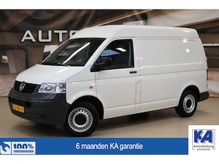 Volkswagen Transporter 1.9 TDI 102pk 300 | 1e eigenaar | Verhoogd dak | Airco | Trekhaak | 100% (Dealer) onderhouden label