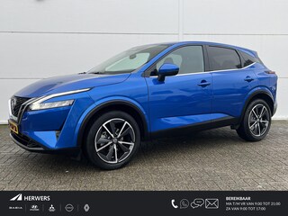 Nissan Qashqai 1.3 MHEV Xtronic N-Style AUTOMAAT / achteruitrijcamera / Apple Carplay/Android Auto / draadloze telefoonlader / navigatiesysteem full map /