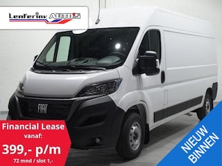 Fiat Ducato 2.2 MultiJet 140 pk L3H2 v.a. 399,- p/mnd, 13m3 Airco, BPM vrij, Cruise Control, Multistuur, PDC achter, 3-Zits