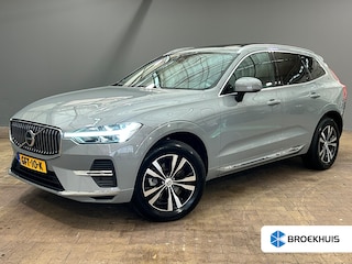 Volvo XC60 2.0 T6 Plug-in hybrid AWD Essential Edition Bright | Lederen bekleding | Adaptieve Cruise | Panoramadak | BLIS | 18" Lichtmetalen velgen | Achterbank verwarmd | Achteropkomend verkeer waarschuwing | Achteruitrijcamera