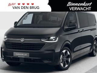 Volkswagen Transporter Caravelle L2H1 Style 70 kWh Trekhaak, elektrisch uitklapbaar | Harman Kardon | Panoramadak | Alarm | Navigatie | Kunstlederen ErgoComfort Stoelen | Aera View camera |