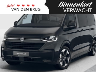 Volkswagen Transporter Caravelle L2H1 Style 70 kWh Trekhaak, elektrisch uitklapbaar | Harman Kardon | Panoramadak | Alarm | Navigatie | Kunstlederen ErgoComfort Stoelen | Aera View camera |