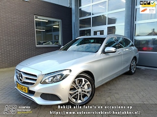 Mercedes-Benz C-klasse Estate 350 e Lease Edition | Marge | Hybride| Cruise | Climate | Navigatie | Camera | Leder | Alarm