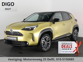 Toyota Yaris Cross 1.5 HYBRIDE EXECUTIVE BI-TONE GARANTIE TOT 9-2032 DODE HOEK DETECTIE.STOEL VERWARMING.TREKHAAK