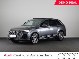 Audi Q7 55 TFSI e quattro Pro Line S 394pk Panoramadak, adaptive cruisecontrol, B&O soundsysteem, optiekpakket zwart Plus, Privacy Glass, Trekhaak
