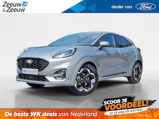Ford Puma 1.0 EcoBoost Hybrid ST-Line X | 6500,- Ford Voordeel | Winterpack | Driver assistancepack | 360Camera | Adaptive cruisecontrol | Dodehoekdetectie | El. Achterklep |