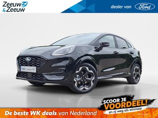 Ford Puma 1.0 EcoBoost Hybrid ST-Line X | Winterpack | 18" Lichtmetaal | Camera | Apple Carplay&Android Auto | Led verlichting | Halfleer | Parkeersensoren | Navigatie | B&O Audio | Nieuw te bestellen |