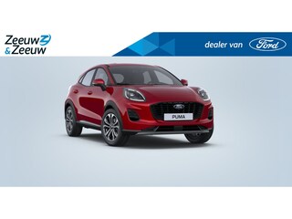 Ford Puma 1.0 EcoBoost Hybrid Titanium | 17" Lichtmetaal | Apple Carplay&Andorid Auto | Climate Control | Camera | Privacyglass | Nieuw te bestellen |