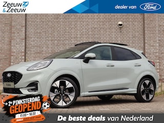 Ford Puma 1.0 EcoBoost Hybrid ST-Line X | Driver assistance pack | Winterpack | Panoramadak | 19" Lichtmetaal | Adaptive cruisecontrol | 360Camera | Dodehoek detectie | El. achterklep | B&O Audio | Nieuw te bestellen! |