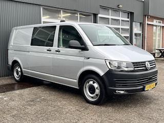 Volkswagen Transporter 2.0 TSI L2H1 204pk DSG Automaat Dubbele schuifdeuren Airco Adaptive Cruise Navigatie Pdc V/A Trekhaak 2500kg Lange wielbasis Lang Bpm vrij voor prive gebruik Kastinrichting Comfort stoelen met zijairbag i