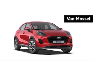 Ford Puma 1.0 EcoBoost Hybrid Titanium | Nu tegen 0.99% rente met Ford Options| FACELIFT | €4000,- FORD VOORDEEL | NU TE BESTELLEN | FANTASTIC RED |