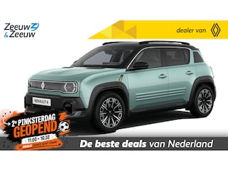 Renault 4 Iconic Comfort Range | Profiteer nu van €2500,- Zeeuw & Zeeuw voorraadkorting | NU met GRATIS 5 jaar fabrieksgarantie | 409KM Actieradius | 165km laden in slechts 15 minuten | Nu in de showroom |