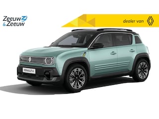 Renault 4 Iconic Comfort Range | Profiteer nu van €2500,- Zeeuw & Zeeuw voorraadkorting | NU met GRATIS 5 jaar fabrieksgarantie | 409KM Actieradius | 165km laden in slechts 15 minuten | Nu in de showroom |