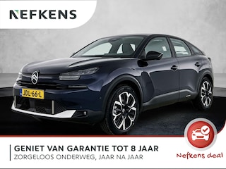 Citroën C4 Business 54 kWh 156pk Automaat | 8 JAAR GARANTIE | Navigatie | Adaptieve Cruise Control | Camera | 18"LMV | LED | Keyless Entry/Start | Dodehoekdetectie | Stoelverwarming | Verwarmde Voorruit | Apple Carplay/Android Auto |