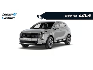 Kia Sportage 1.6 T-GDi Hybrid ComfortLine FACELIFT NU TE BESTELLEN | 1510KG TREKGEWICHT | Adaptieve cruise control | Parkeersensoren voor en achter | Smart key met start-/stopknop | Wolf Grey metallic lak